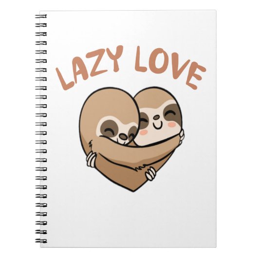 Lazy Love Notitieboek (Voorkant)