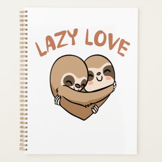 Lazy Love Planner (Voorkant)