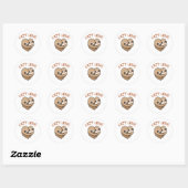 Lazy Love Ronde Sticker (Vel)