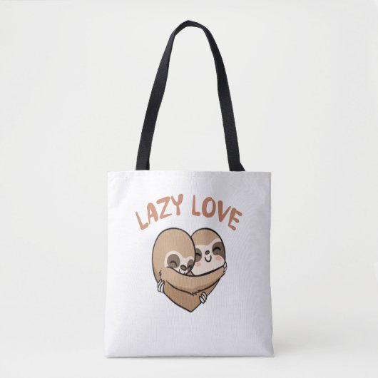 Lazy Love Tote Bag (Voorkant)