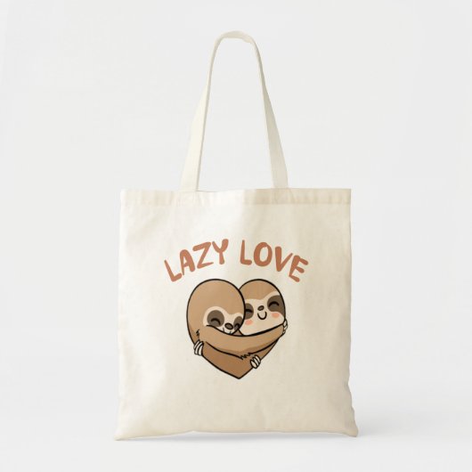 Lazy Love Tote Bag (Voorkant)