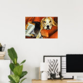 Lazy Lucy Poster (Thuiskantoor)