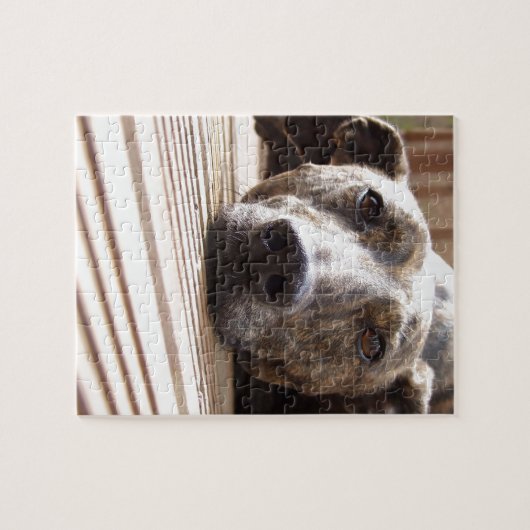 Lazy Lurcher Legpuzzel (Horizontaal)