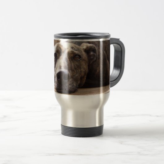 Lazy Lurcher Reisbeker (Voorkant rechts)