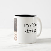 Lazy Lurcher Tweekleurige Koffiemok (Voorkant rechts)