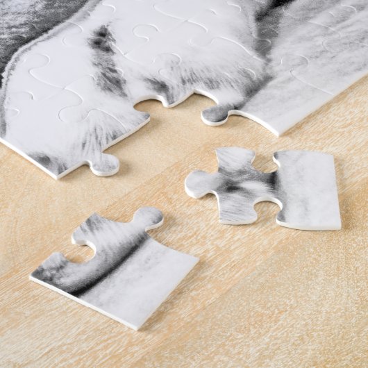 Lazy Mastiff Legpuzzel (Zijkant)