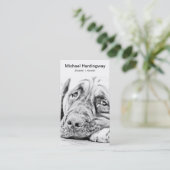 Lazy Mastiff Visitekaartje (Staand voorkant)