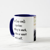 "Lazy" mok (Voorkant links)