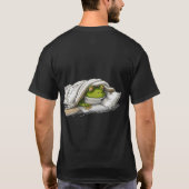 Lazy Mood Animals T-Shirt – Grappige Slaperige Kik (Achterkant)