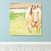 Lazy Morning Canvas Afdruk (Insitu (Houten vloer))