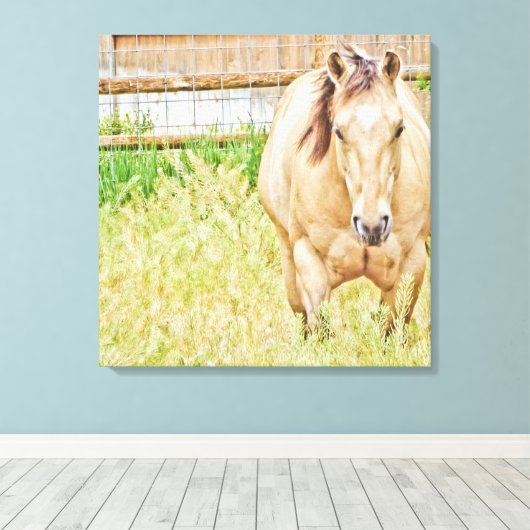 Lazy Morning Canvas Afdruk (Insitu (Houten vloer))