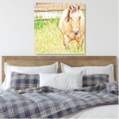 Lazy Morning Canvas Afdruk (Insitu (Slaapkamer))