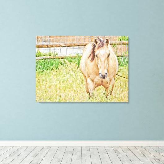 Lazy Morning Canvas Afdruk (Insitu (Houten vloer))