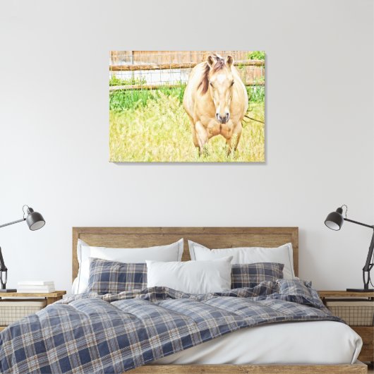 Lazy Morning Canvas Afdruk (Insitu (Slaapkamer))