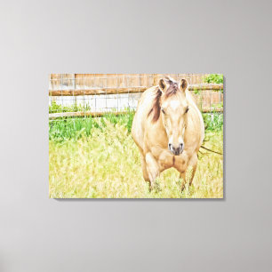 Lazy Morning Canvas Afdruk