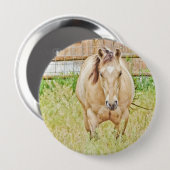Lazy Morning Ronde Button 4,0 Cm (Voorkant /achterkant)