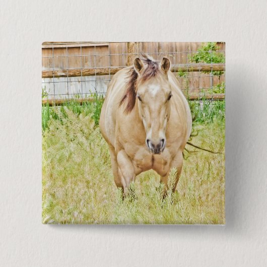 Lazy Morning Vierkante Button 5,1 Cm (Voorkant)