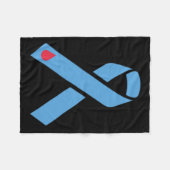 Lazy Pancreas Club Retro Diabetes Awareness Day op Fleece Deken (Voorkant (Horizontaal))