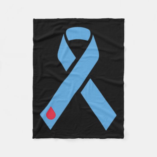 Lazy Pancreas Club Retro Diabetes Awareness Day op Fleece Deken (Voorkant)