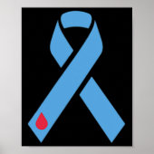 Lazy Pancreas Club Retro Diabetes Awareness Day op Poster (Voorkant)