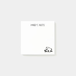 Lazy Panda Beer 3 x 3 inch Post-it® notes