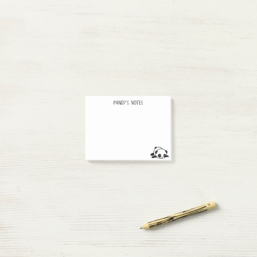 Lazy Panda Beer Post-it® notes 4 x 3 (Op bureau)