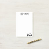 Lazy Panda Beer Post-it® notes 4 x 6 (Op bureau)