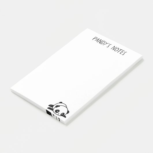 Lazy Panda Beer Post-it® notes 4 x 6 (Schuin)