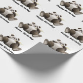 Lazy Panda Cadeaupapier (Hoek)