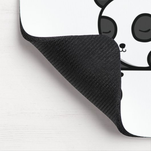 Lazy Panda de strijd is echt Muismat (Hoek)