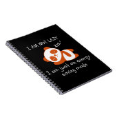 Lazy Panda Funny Notitieboek (Rechterzijde)