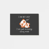 Lazy Panda Funny Post-it® Notes (Voorkant)