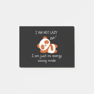 Lazy Panda Funny Post-it® Notes