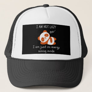 Lazy Panda Funny Trucker Pet