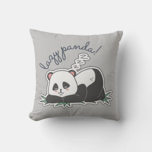 Lazy Panda Kussen