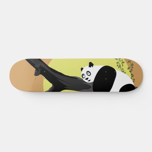 Lazy Panda Persoonlijk Skateboard (Horizontaal)