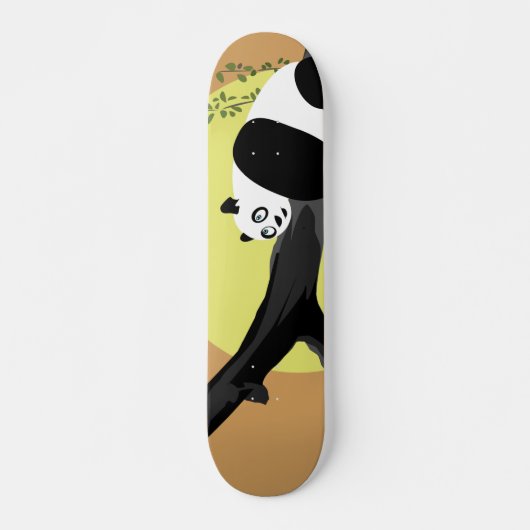 Lazy Panda Persoonlijk Skateboard (Voorkant)