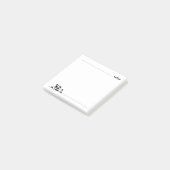 Lazy panda post-it® notes (Schuin)