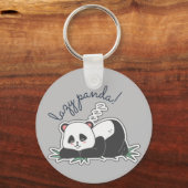 Lazy Panda Sleutelhanger (Voorkant)