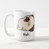 Lazy Pug-Mok Koffiemok (Links)