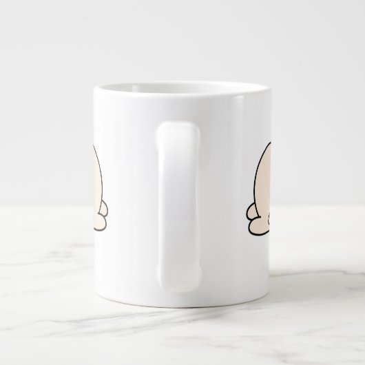 Lazy Pug Mok - Specialty Mok (Achterkant)