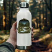 Lazy River Backpack Sticker | Die-Cut Sticker