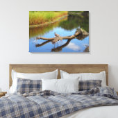 Lazy River Canvas Afdruk (Insitu (Slaapkamer))