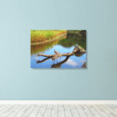 Lazy River Canvas Afdruk (Insitu (Houten vloer))