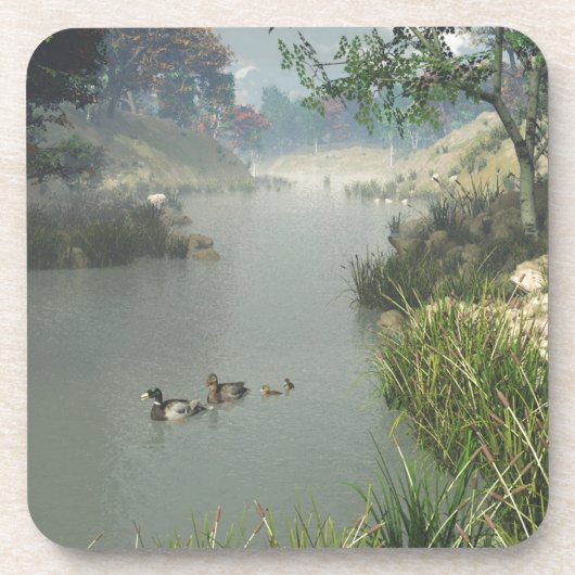 Lazy River Onderzetter (Voorkant)