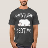 Lazy Sheep Pajamas Pasture Bedtime Pajama voor T-shirt (Voorkant)