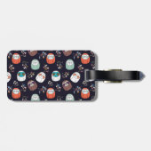 Lazy Sloth Bagagelabel (Achterkant horizontaal)