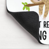 Lazy Sloth Doing Niets Muismat (Hoek)