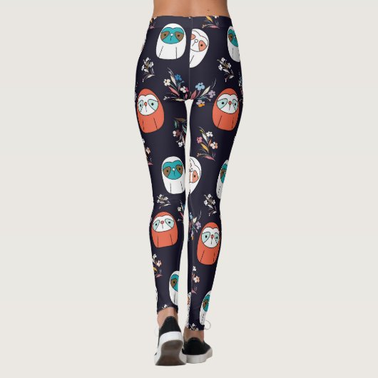 Lazy Sloth Leggings (Achterkant)