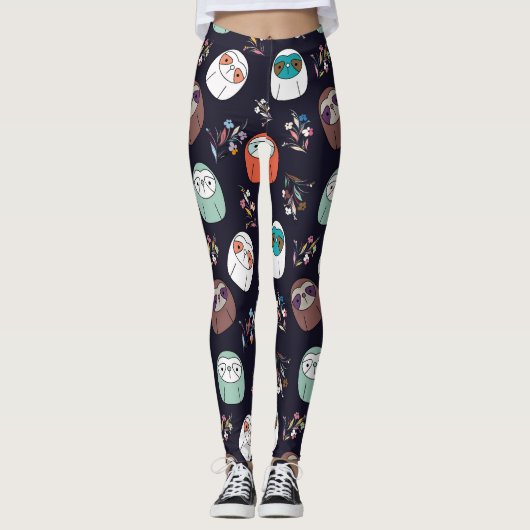 Lazy Sloth Leggings (Voorkant)